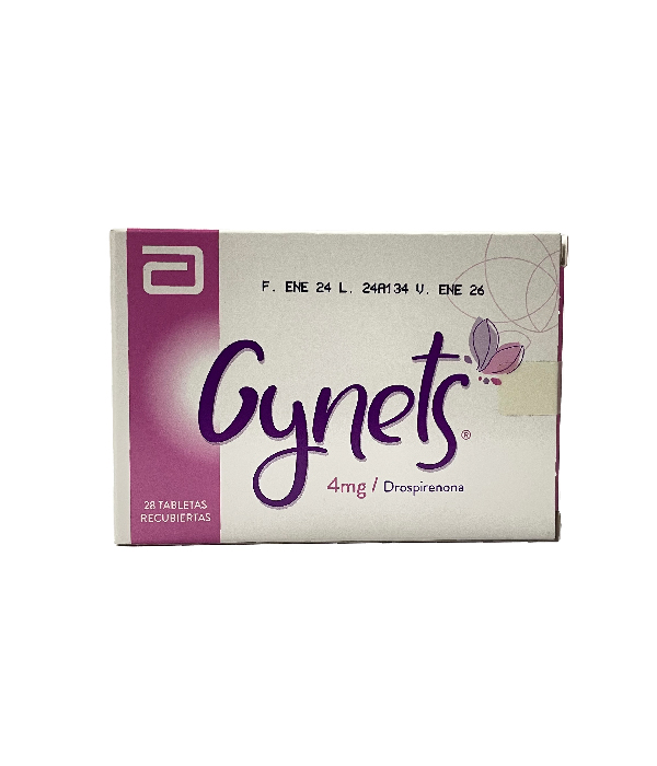 GYNETS 4 MG CAJA X 28 TABLETAS 
